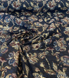 Upholstery Floral Tapestry Torrence Indigo Blue Chenille Fabric
