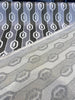 Belgian Velvet Paxton Platinum Silver Stripe Upholstery Fabric
