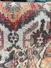 Navarro Paprika Orange Antiqued Print Regal Upholstery Fabric 