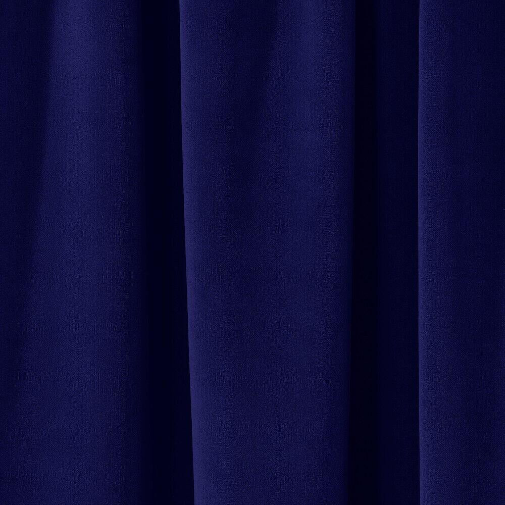 Crescent Velour Royal Blue Velvet IFR 20 oz Fabric by the yard