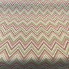 Fischer Pink Celadon Chevron Sunbrella Outdoor Upholstery Fabric 