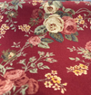 Richloom Vintage Floral Bethany Ruby Drapery Upholstery Fabric By The Yard