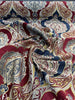 Casablanca Ruby Damask Chenille Upholstery Fabric By The Yard