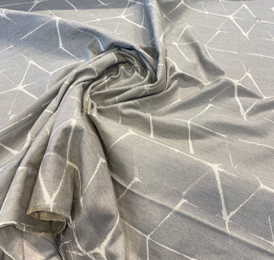 Sunbrella Kanoko Grey European Upholstery KANJ210 Outdoor Fabric 