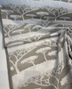 D.V Kap Raintree Buff Velvet Embossed Upholstery Fabric