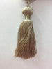 25 pieces simple Taupe Key tassel perfect for runners pillows keychains