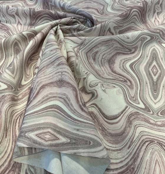 Zendaya Amethyst Lavender Drapery Upholstery Fabric 