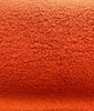 Fuzzy Wooly Boucle Orange Persimmon Upholstery Fabric By The Yard