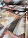 Flyn Geometric Velvet Mood Upholstery Drapery  Fabric By The Yard
