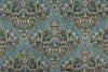 Swavelle Exotic Building Highclere Petro Cerulean Fabric by the Yard