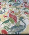 Richloom Mangrove paradise frog tropical bird linen Fabric 