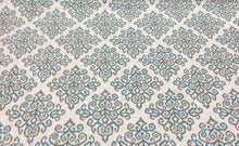  Richloom Abstract Sequence  Design Green and blue Fabric by the yard