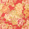 Mirabelle Scarlet  Drapery Cotton by Fabricut  Fabric by the yard