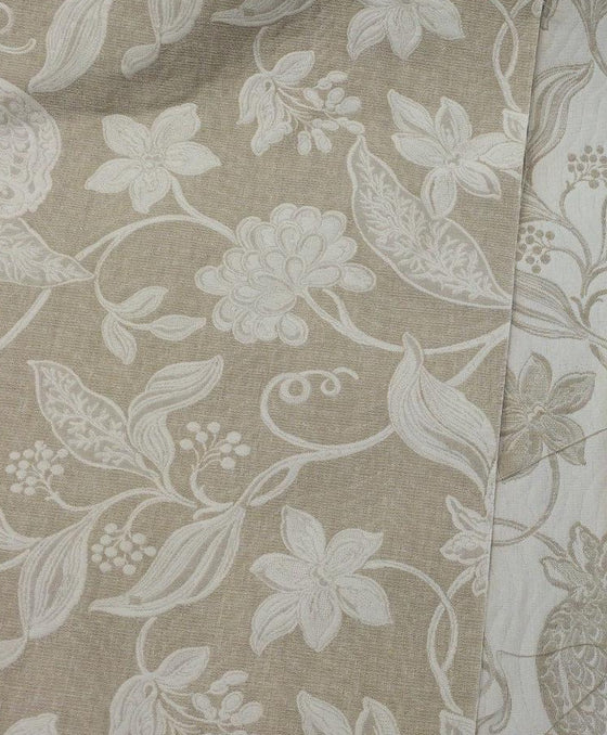 Interpretation Floral Reversible  by Robert Allen Fabric 100% Italian Cotton