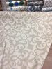 Damask Dark Beige Cotton Polyester Drapery Upholstery fabric by the yard