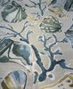 Making Waves Breeze Green Seashells Jacquard Swavelle Fabric By The Yard