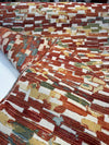 Upholstery Swavelle Doodlemania Orange Persimmon Chenille Fabric 