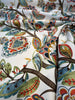 Swavelle White Wynette Madden Garden Party Floral Home Fabric by the Yard