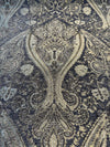 Upholstery Damask Swavelle Iradessa Slate Chenille Fabric By The Yard