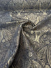 Upholstery Damask Swavelle Iradessa Slate Chenille Fabric By The Yard