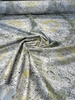 Regis Green Damask Emblem Velvet Upholstery Drapery Fabric