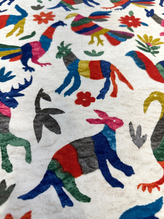 Waverly Marimba Animals Caliente Drapery Upholstery Fabric
