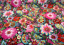  Waverly Sweet Summer Black Licorice Floral Drapery Upholstery Fabric By the Yard