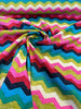 Waverly Chevron Panama Wave Desert Flower Drapery Upholstery Fabric 