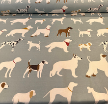  Doggy Trend Light Blue Vern Yip Drapery Upholstery Fabric By the Yard