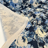 Waverly Apple Hill Indigo Blue Floral Drapery Upholstery Fabric