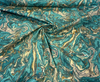 HGTV Marbalized Green Agate Drapery Upholstery Contemporary Fabric By the Yard