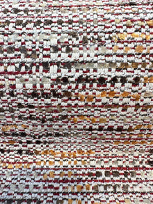  Miu Miu Fresco Burgundy Chenille Tweed Upholstery Fabric 