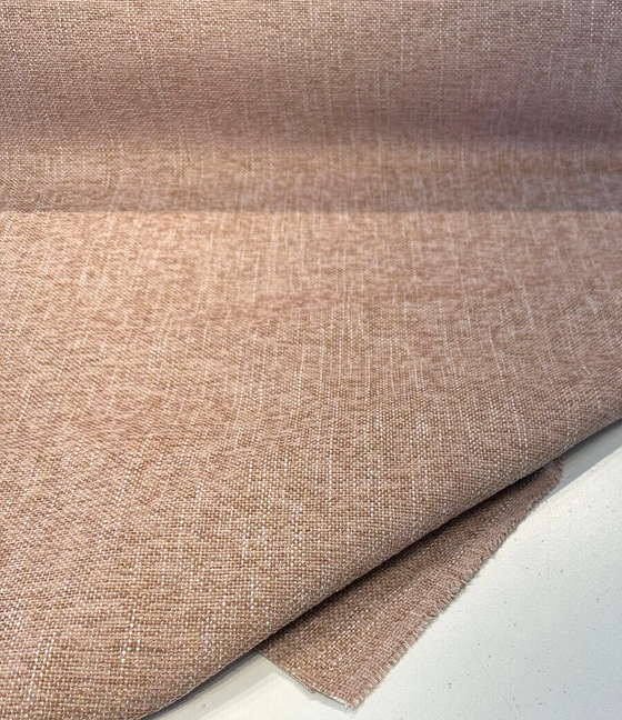 Crypton Performance Endure Blush Pink Chenille Upholstery Fabric 