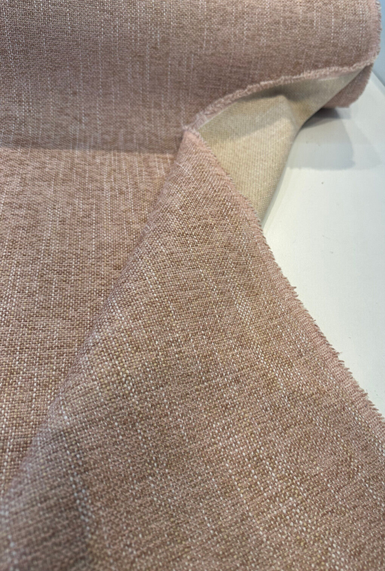 Crypton Performance Endure Blush Pink Chenille Upholstery Fabric 