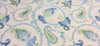 P Kaufmann Paisley Irresistible Blue Printed Cotton Fabric