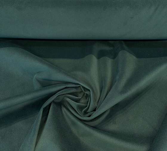 Fabricut Modern Velvet Dark Green Drapery Upholstery Fabric 