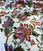 Swavelle Noblesse Eggshell Floral Drapery Upholstery Fabric By The Yard