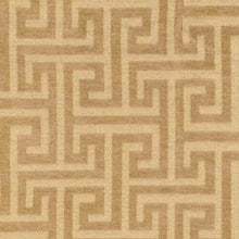  Wheat Greek Key Chenille Spartan Upholstery Drapery Regal Fabric 