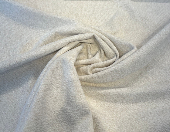 Devon Parchment Beige Chenille Upholstery Fabric