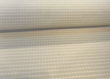  Regal Chess Cream Light Chenille Upholstery Drapery Fabric