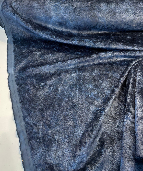 Kravet Lee Jofa Threads Alvar Indigo Shaggy Blue Boucle Fabric By The Yard