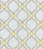 P Kaufmann Curveball Emb Sunshower Yellow Embroidered Fabric By the Yard