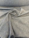 Hardy Fossil Gray Italian Soft Chenille Upholstery Fabric By The Yard