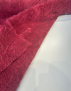Compressed Rose Petal Crushed Pleated Upholstery 46'' Fabric by the yard