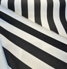 Sunbrella Maxim Classic Black Natural Stripe Outdoor Fabric