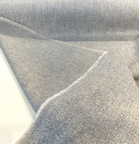 Viscaya Mist Blue Chenille Upholstery Italian Fabric