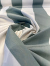 Explorer Sunbrella Spa Blue Stripe Outdoor Upholstery Drapery Fabric