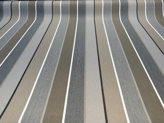 Sunbrella Milano Charcoal Stripes Outdoor 56079-0000 Fabric By the yard