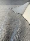Sunbrella Posh Graphite Gray Herringbone Outdoor 44157-0054 Fabric By the yard