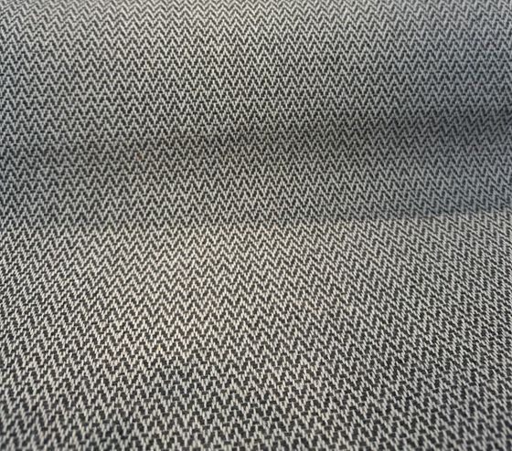 Sunbrella Chevron Sierra Coal Heavy Outdoor Upholstery Fabric